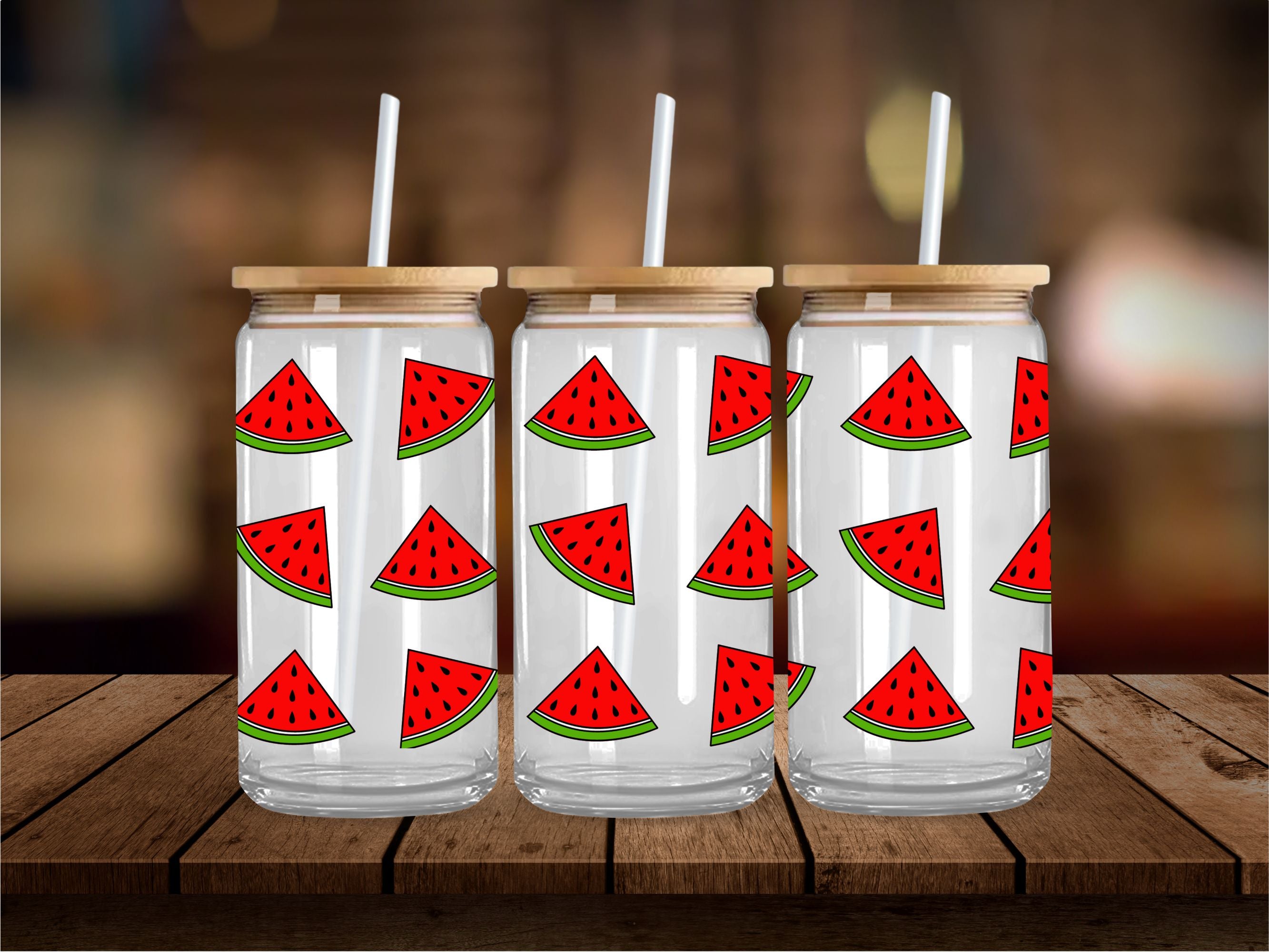 Watermelon Slices 16 Oz Wrap