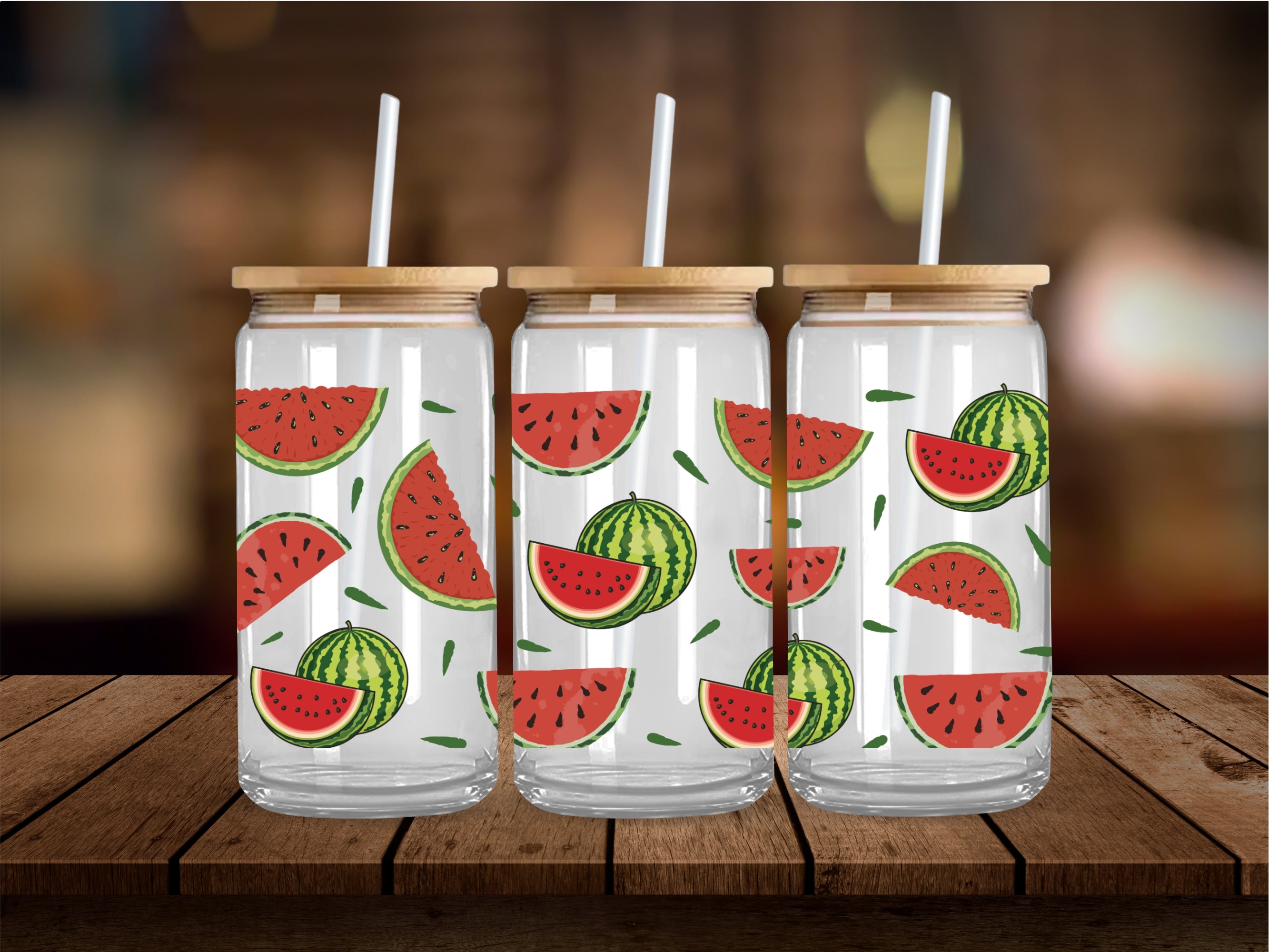 Watermelon Slices 16 Oz Wrap