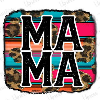 Western Background Distressed Mama