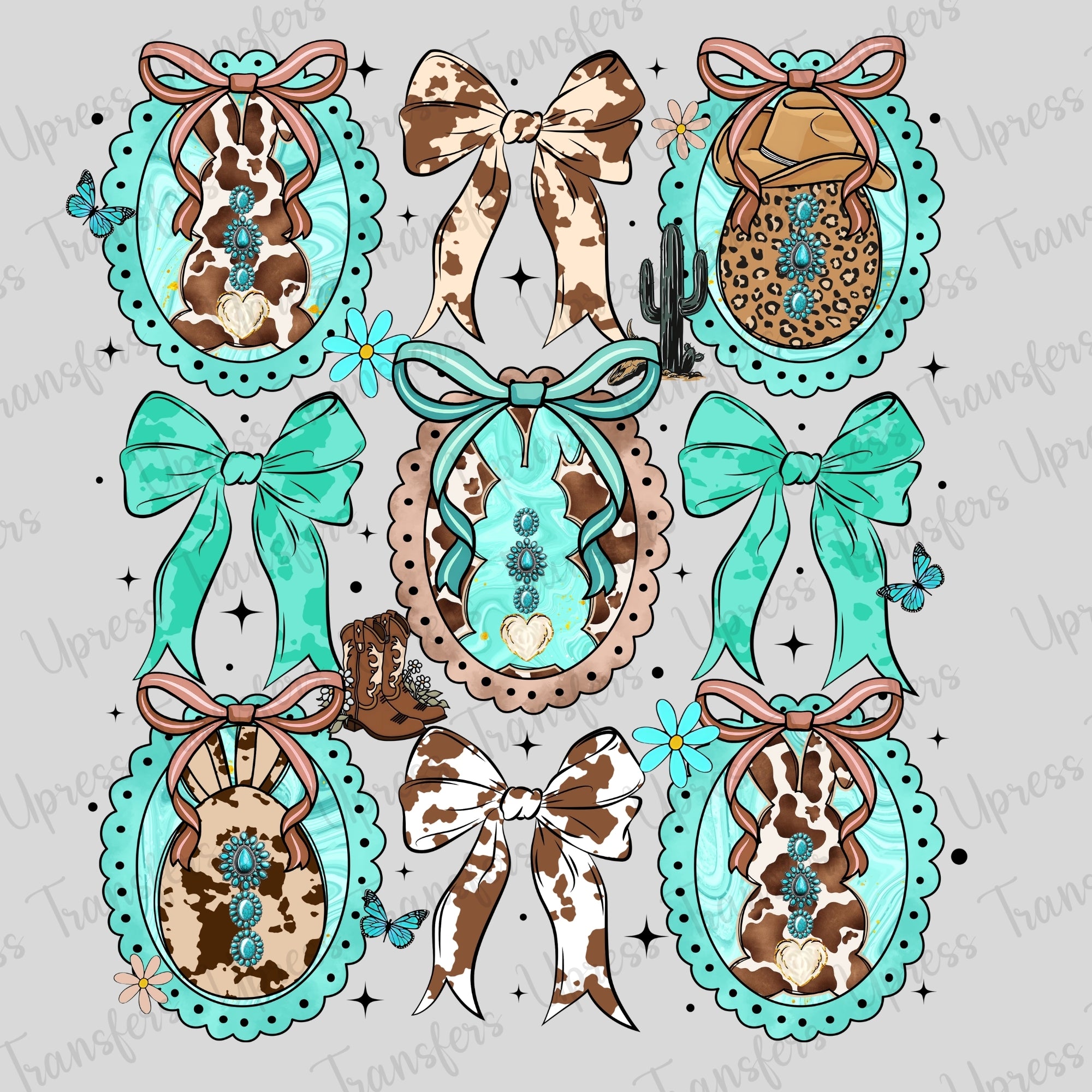 Western Bunny Frames