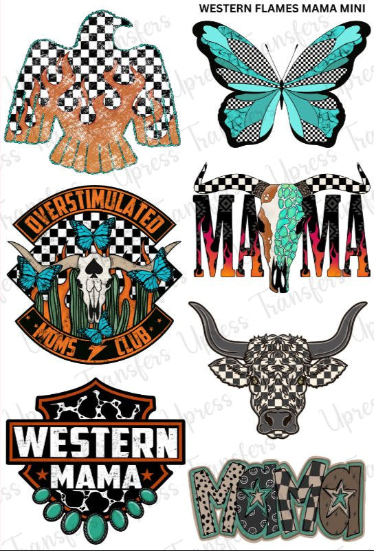 Western Flames Mama Mini