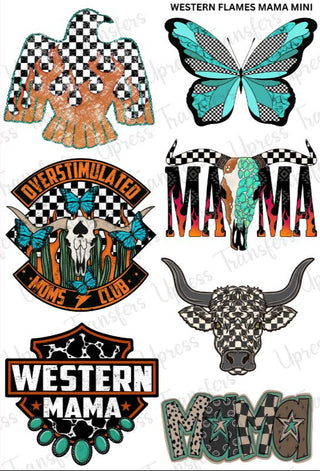 Western Flames Mama Mini