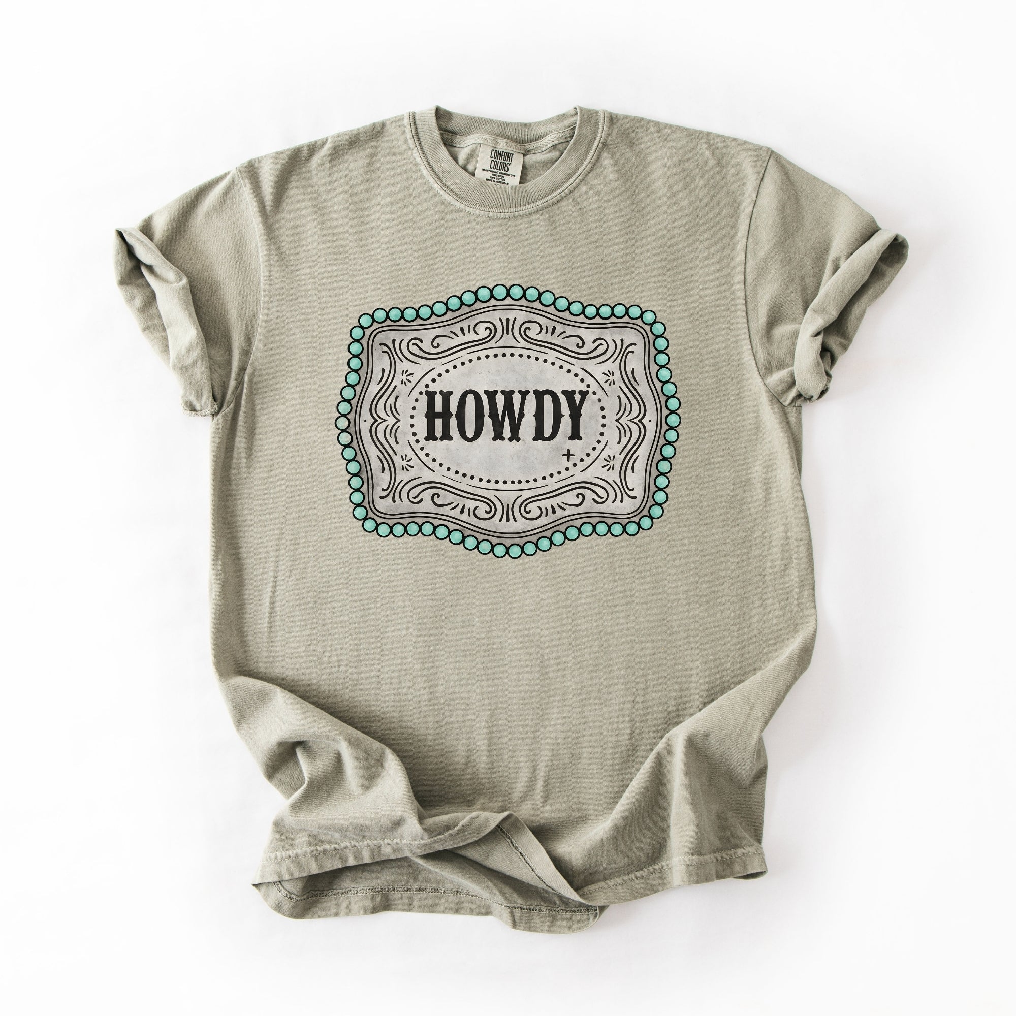 Western Howdy Buckle