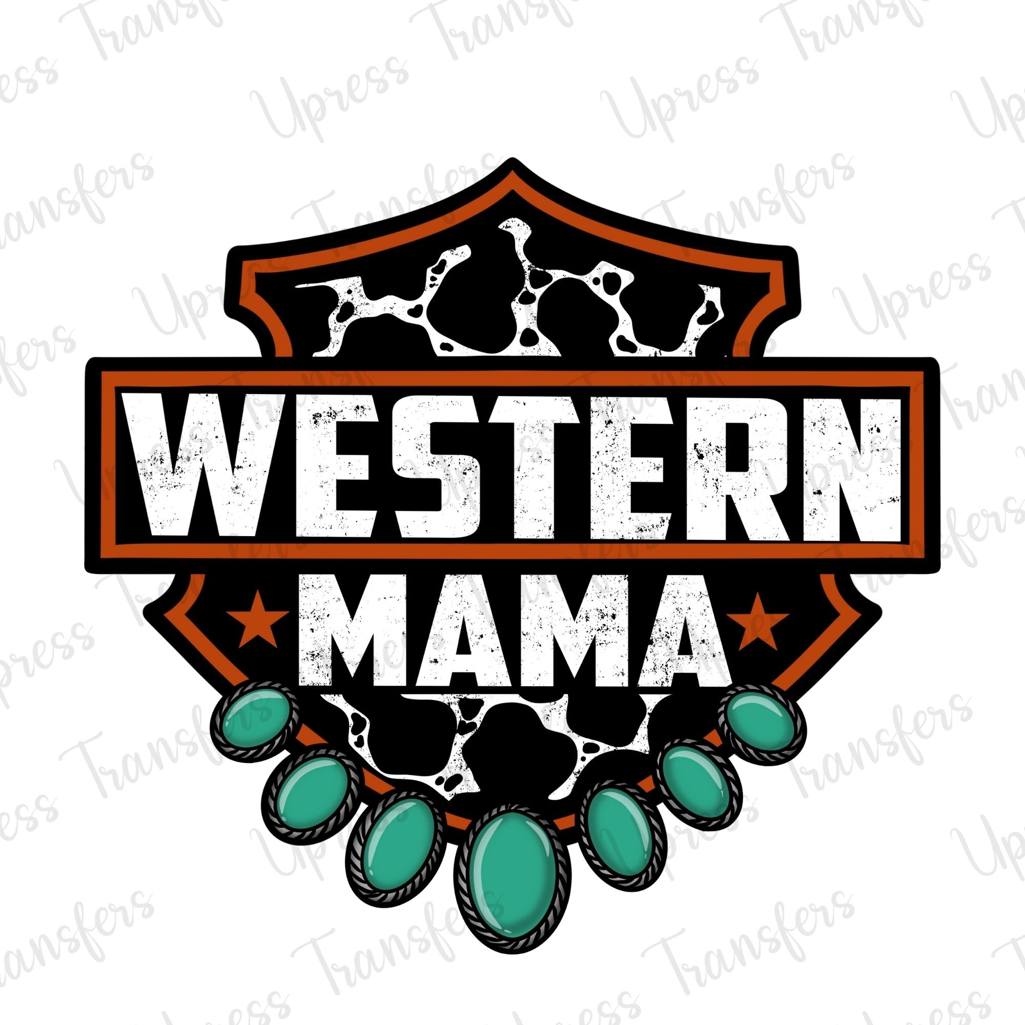 Western Mama Turqoiuse