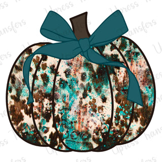 Western Printed Pumpkin