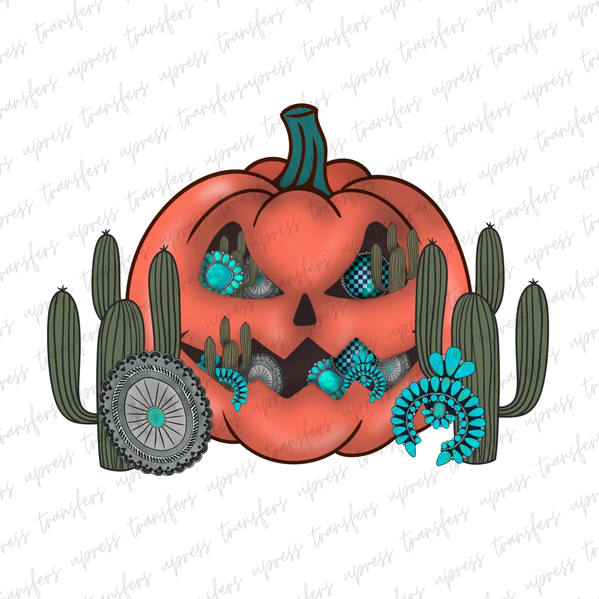 Western Pumpkin And Jewels