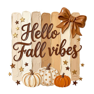Wet Paint Hello Fall Vibes