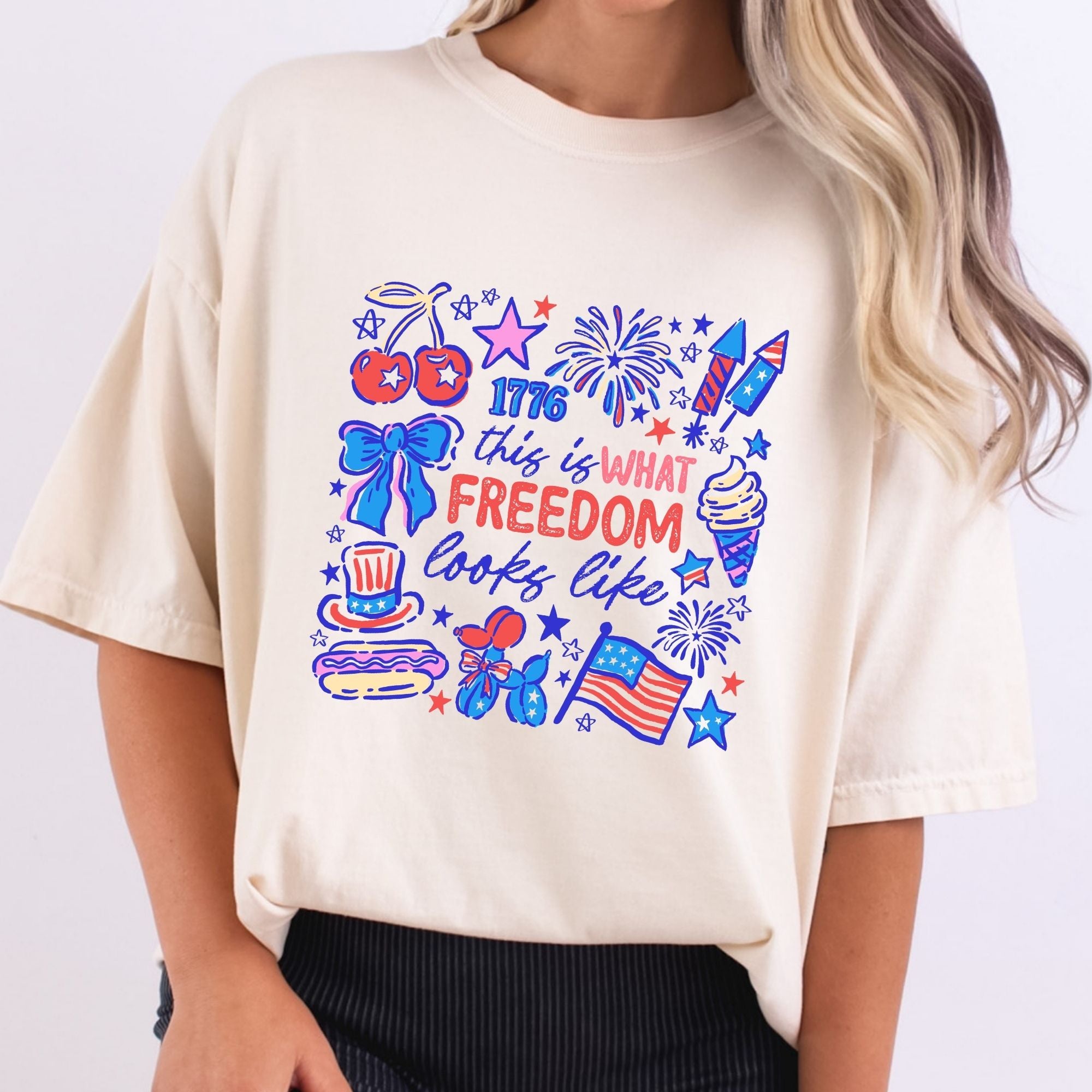 What Freedom Looks Like Drawing