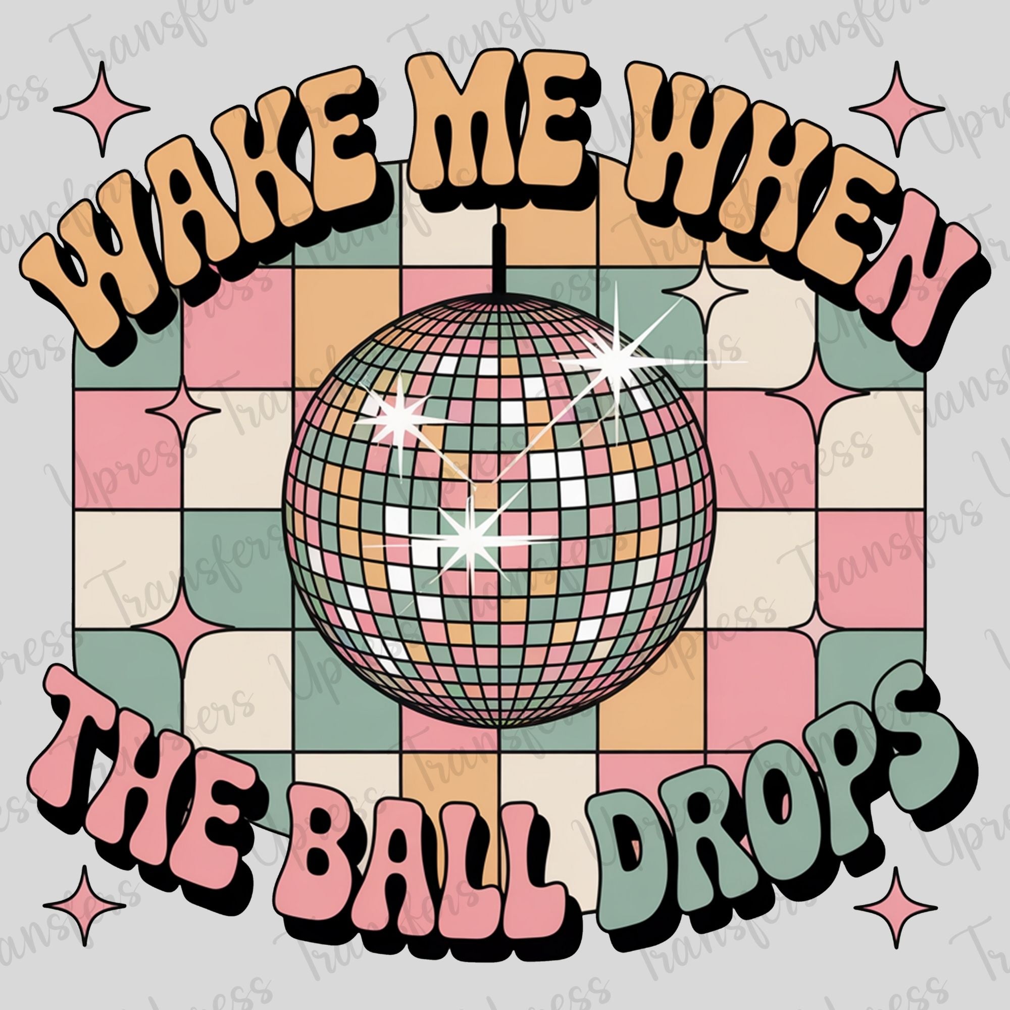 When The Ball Drops Retro Disco