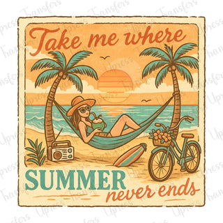 Where Summer Never Ends Stamp