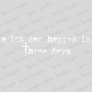 White A Lot Can Happen