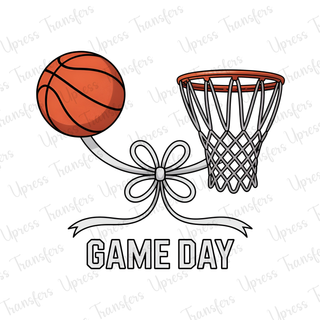 White Bow Basketball