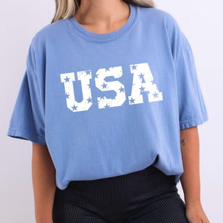 White USA Varsity Star Cut Outs