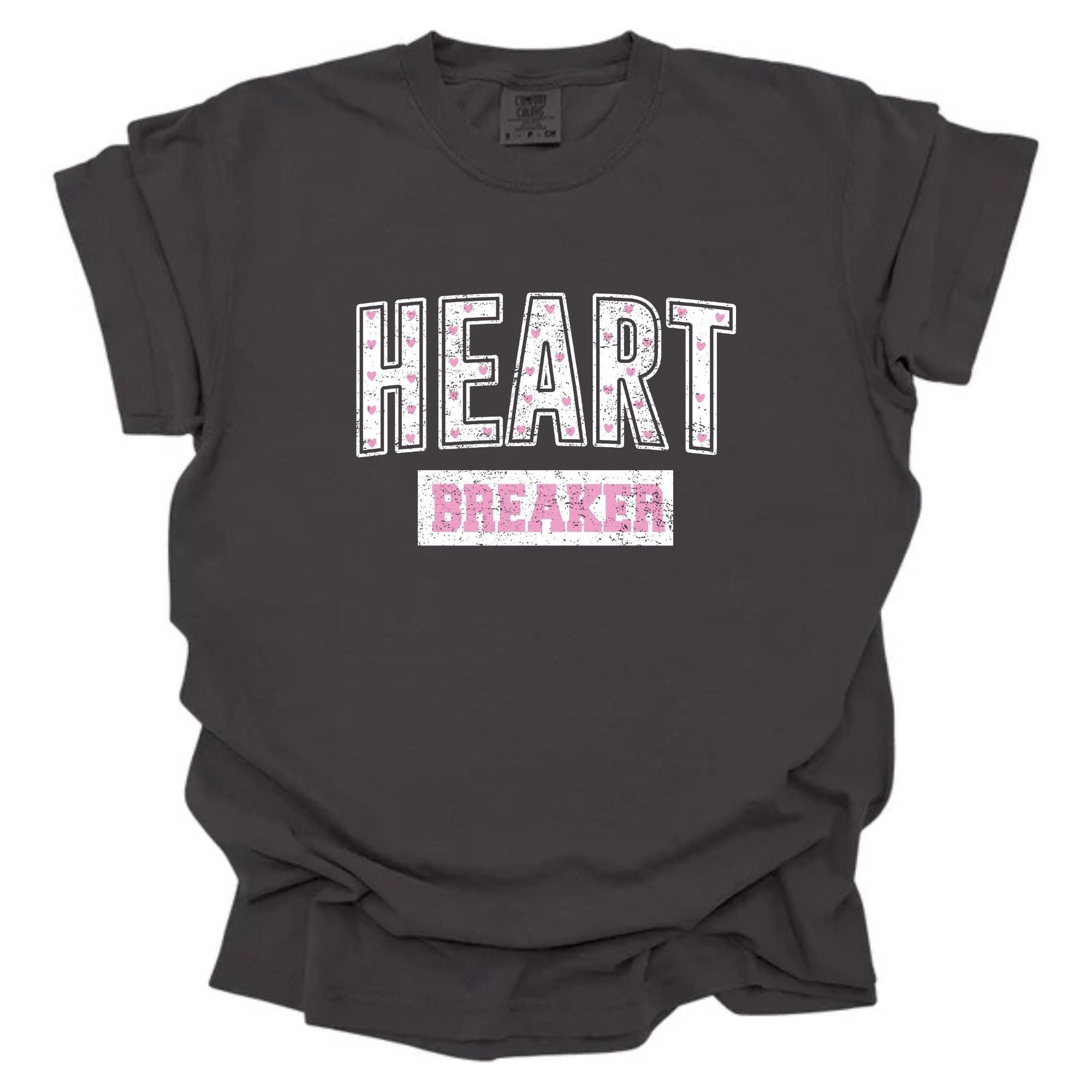White and Light Pink Heart Breaker
