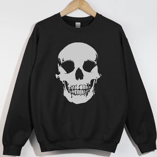 Whitish Grey Skull Head