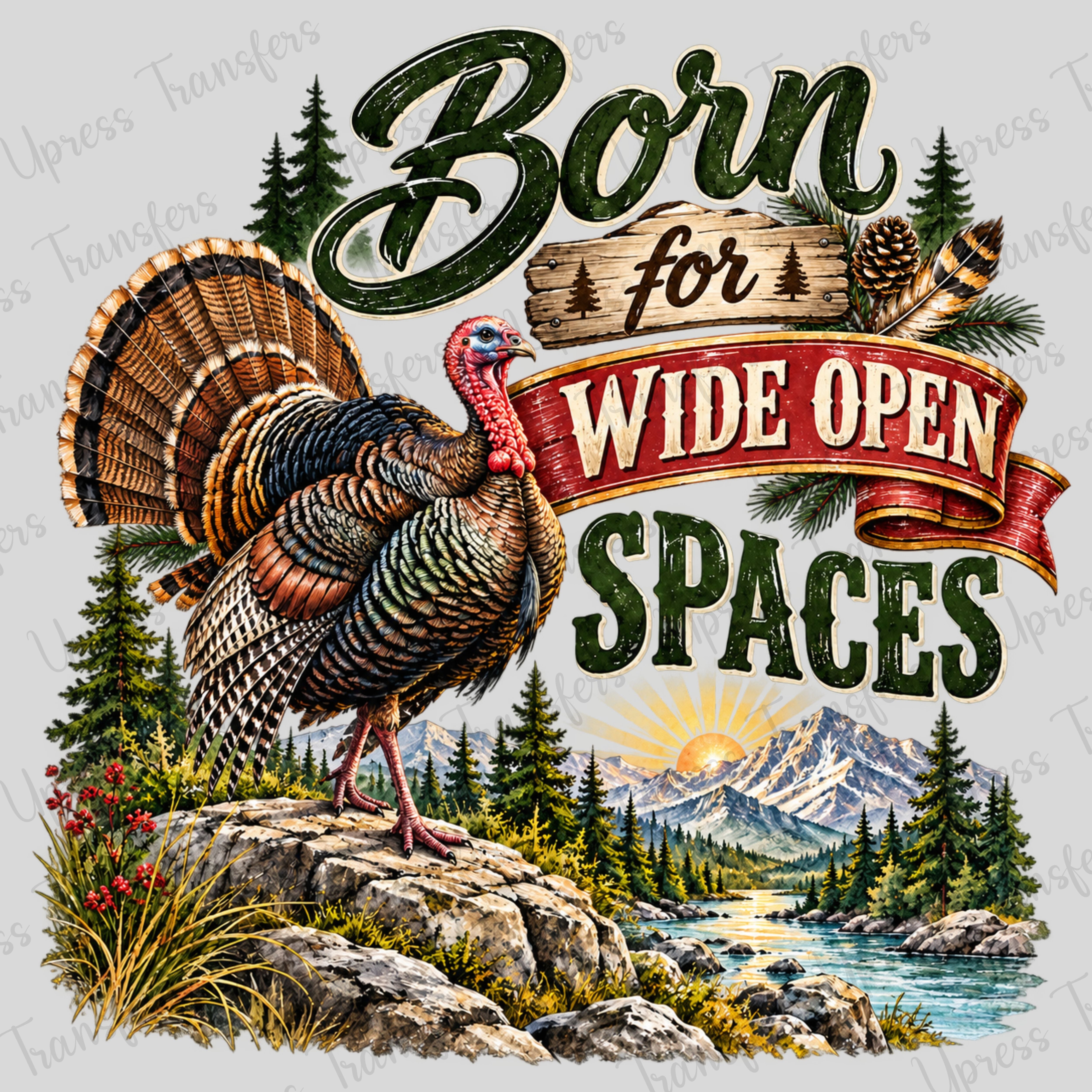 Wide Open Turkey