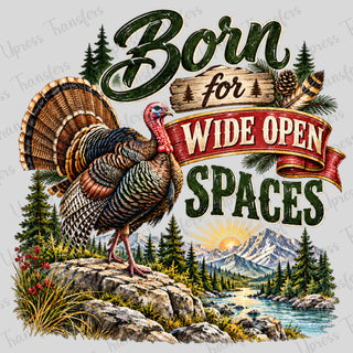 Wide Open Turkey