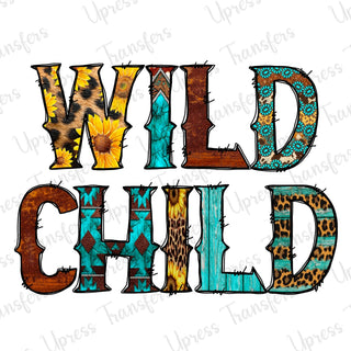 Wild Child Western Print