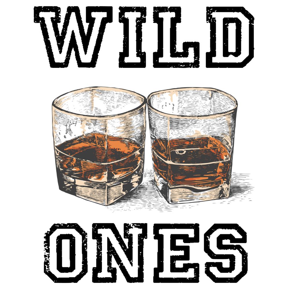 Wild Ones Shot Glass Black