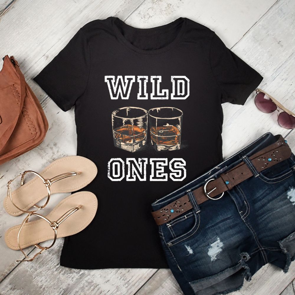 Wild Ones Shot Glass White