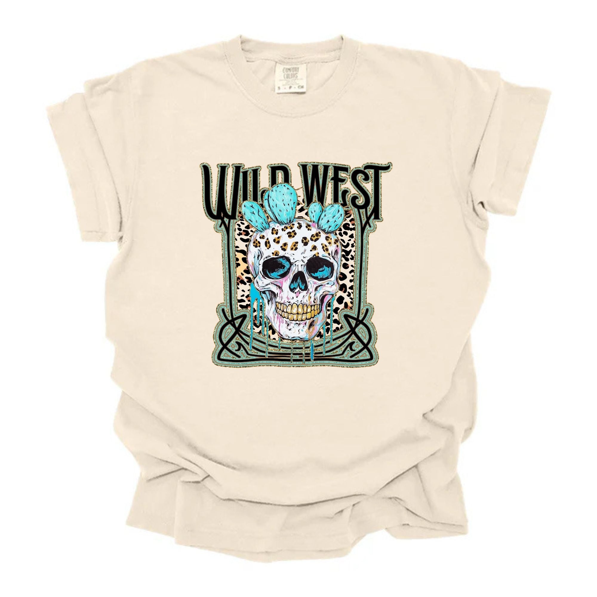 Wild West Cactus Skull