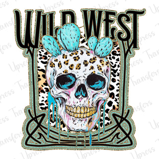 Wild West Cactus Skull