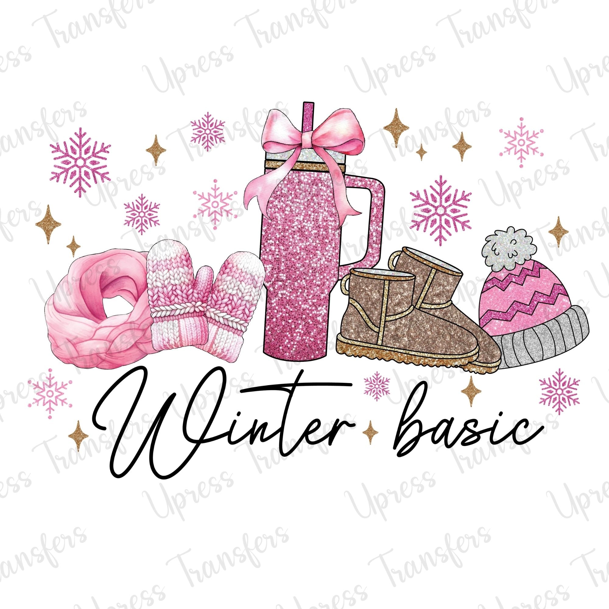 Winter Basics Glitter and Glam