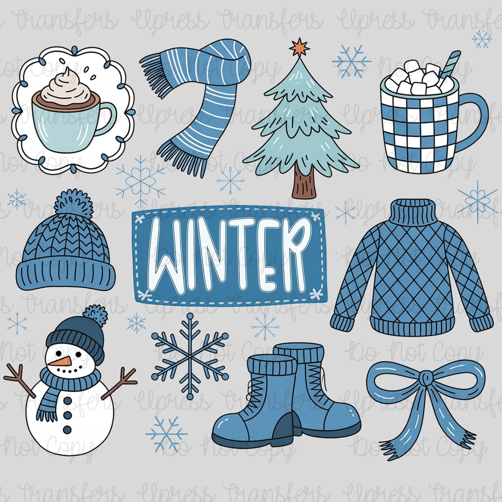 Winter Collage Simple