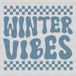 Winter Vibes Checkered