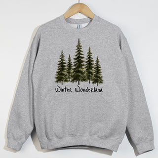 Winter Wonderland Pine Trees