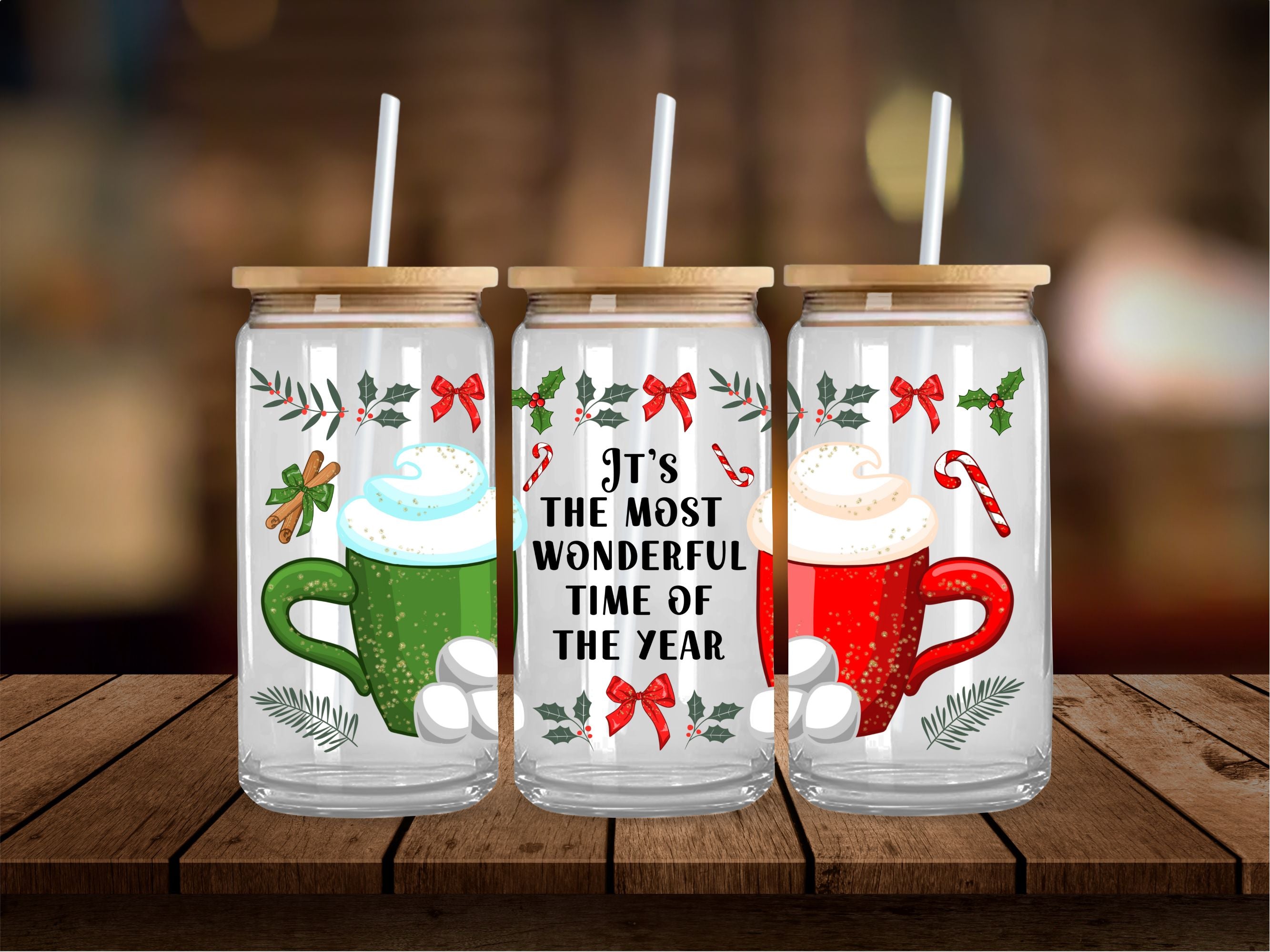Wonderful Time Coffee 16 Oz Wrap