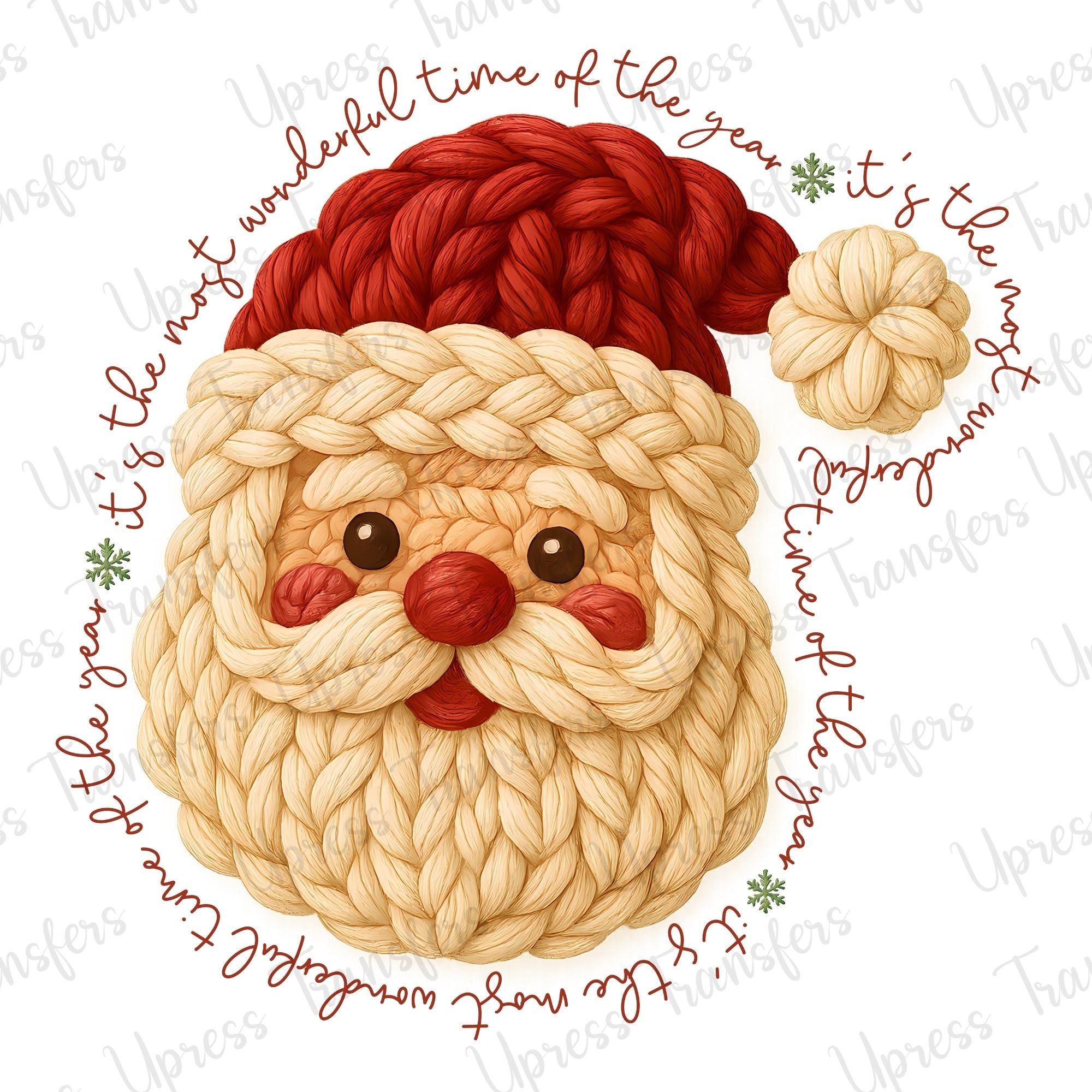 Wonderful Time Yarn Santa