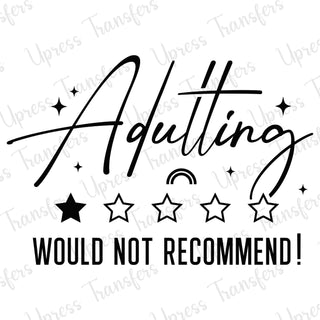 Would Not Recommend