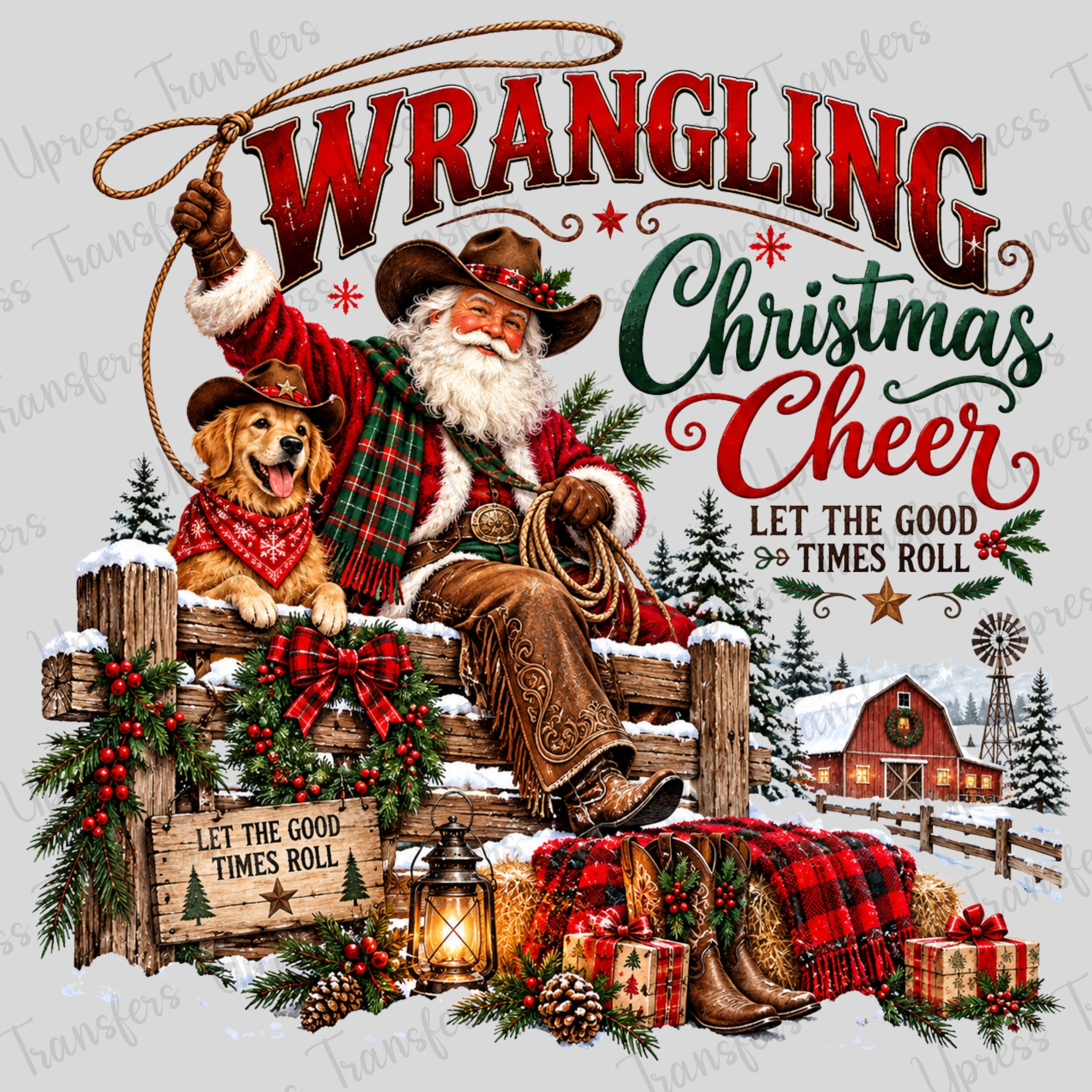 Wrangling Santa Cheer