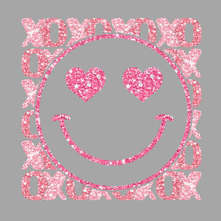 XOXO Smiley Sequins