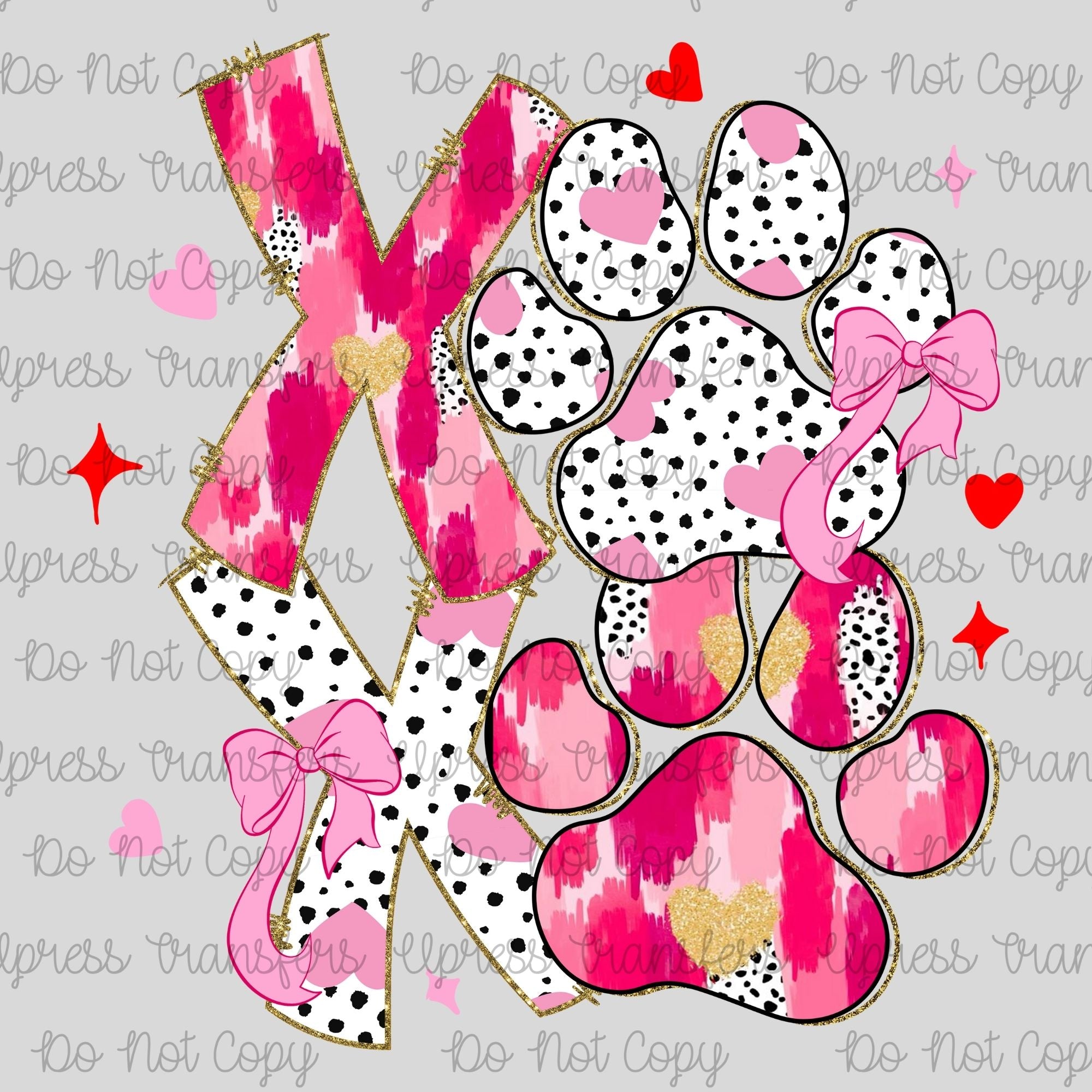 Xoxo Dog Paw