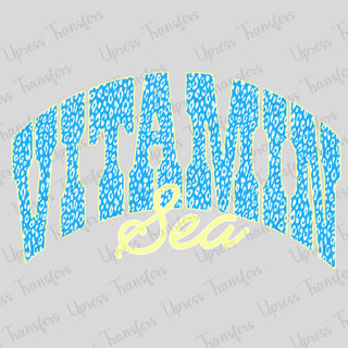 Yellow Leopard Print Vitamin