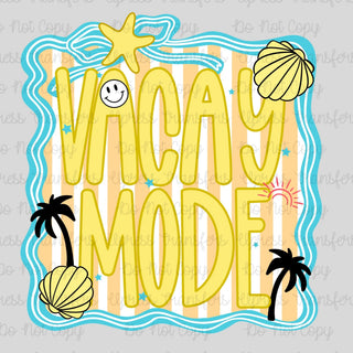 Yellow vacay mode