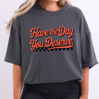 You Deserve Checkered