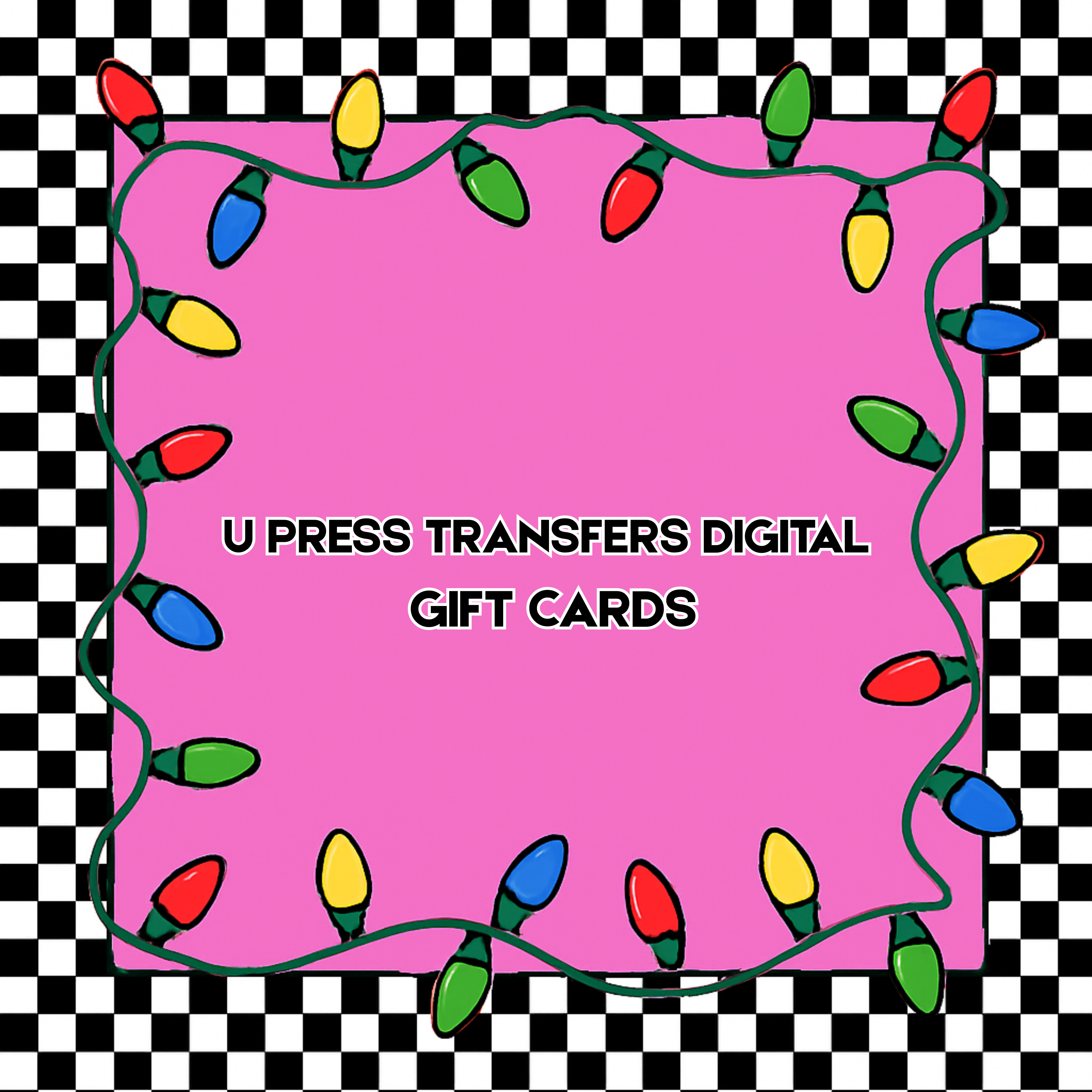 U Press Transfers Digital Gift Card