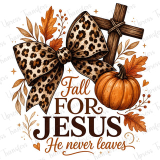 big Cheetah Bow Fall for Jesus