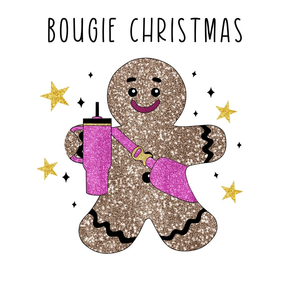 Bougie Christmas Sequins