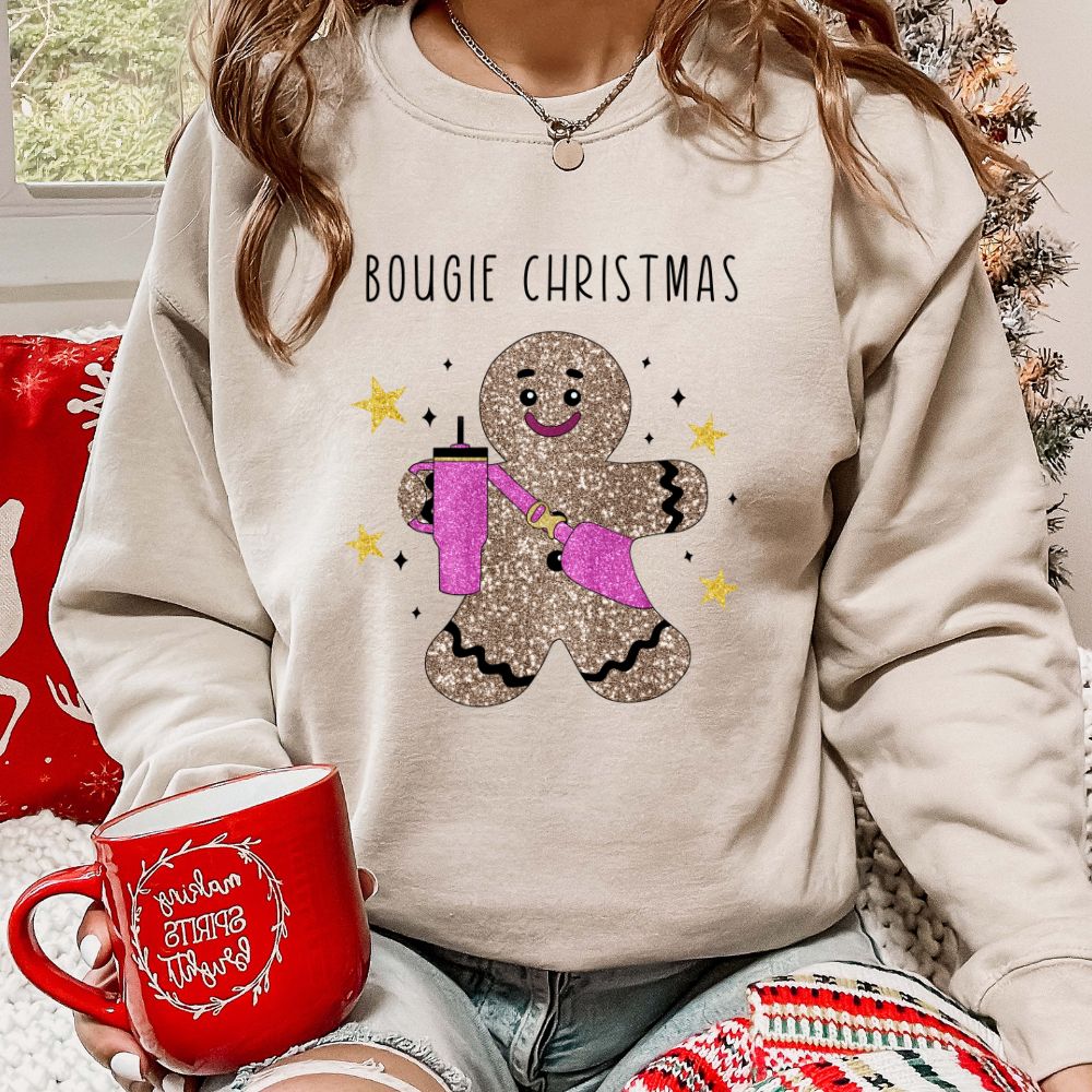 Bougie Christmas Sequins