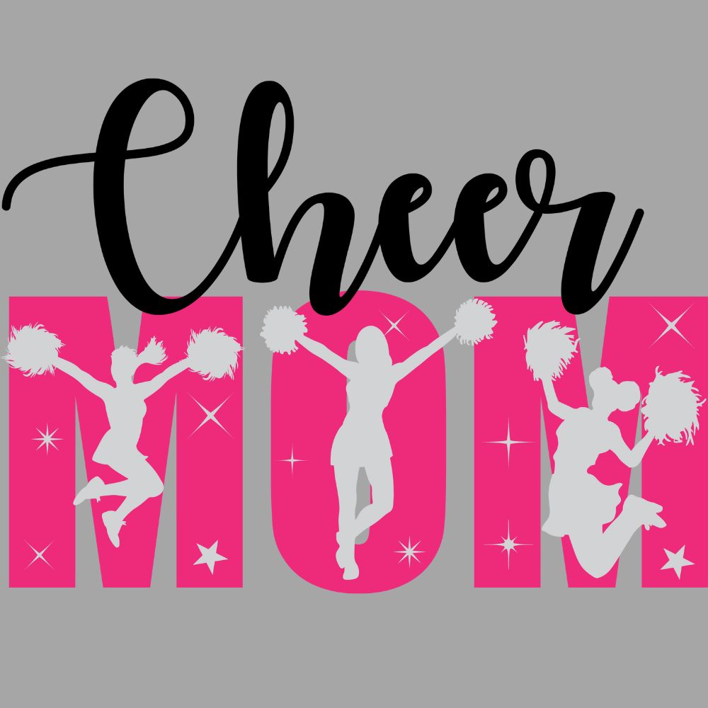 Cheer Mom Silhouette