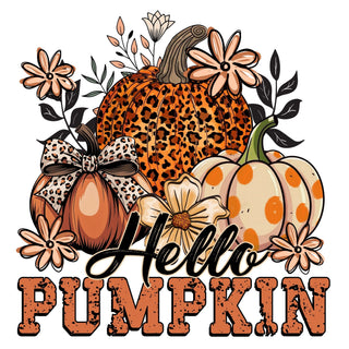 cheetah Hello Pumpkin