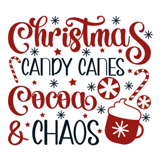 Christmas Candy Canes Cocoa and Chaos