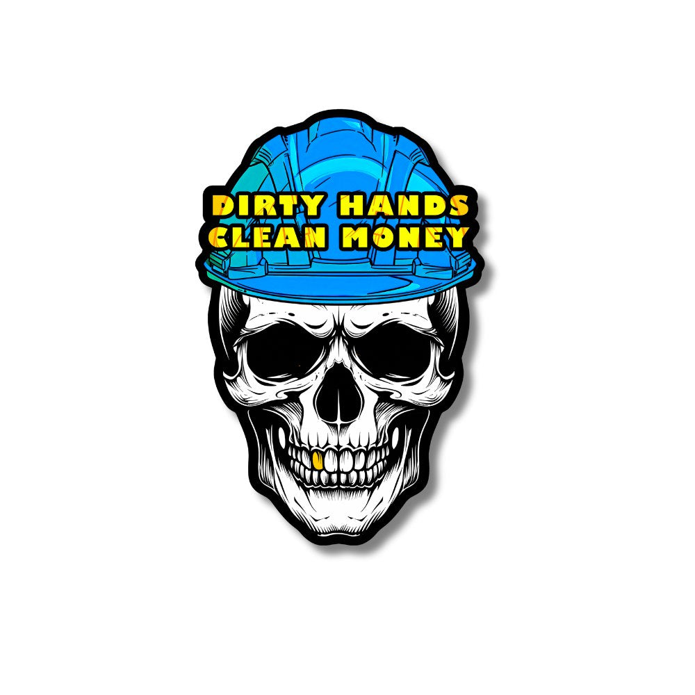 Dirty Hands Skull
