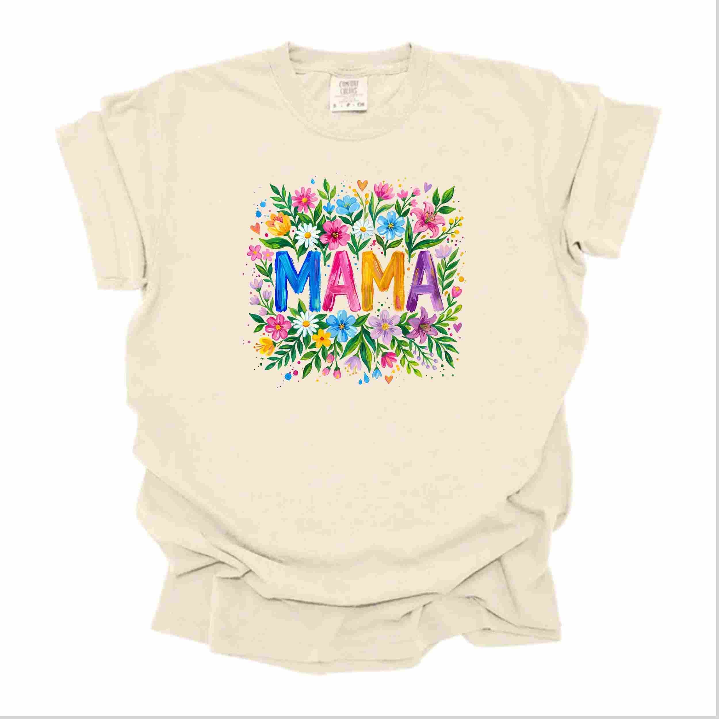 floral flower mama