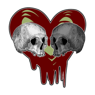 Gothic Valentines Skulls