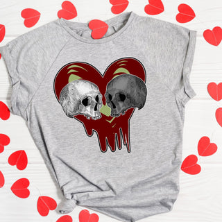 Gothic Valentines Skulls